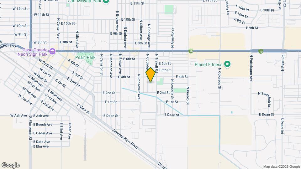 220 N Coolidge Ave Map and Location Details