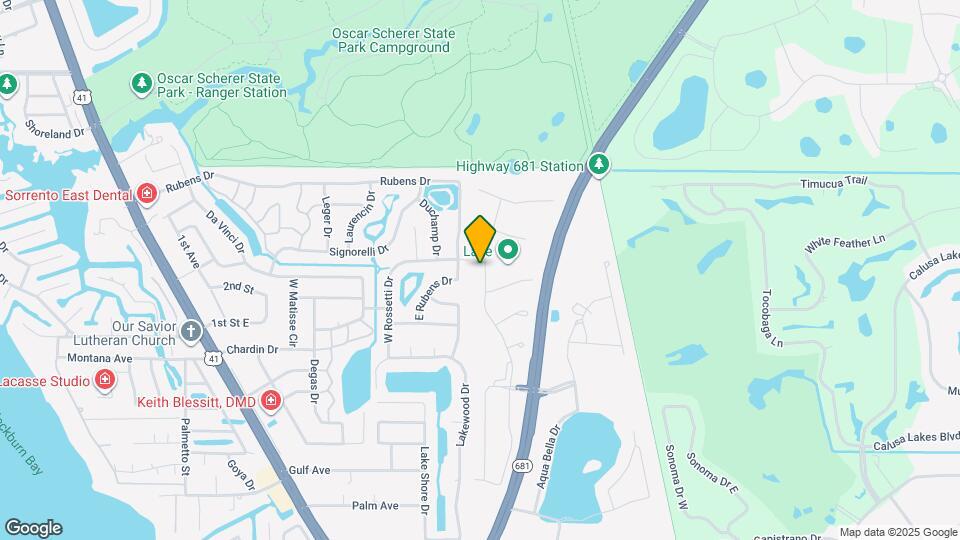 15077 Shady Palms Ln Map and Location Details