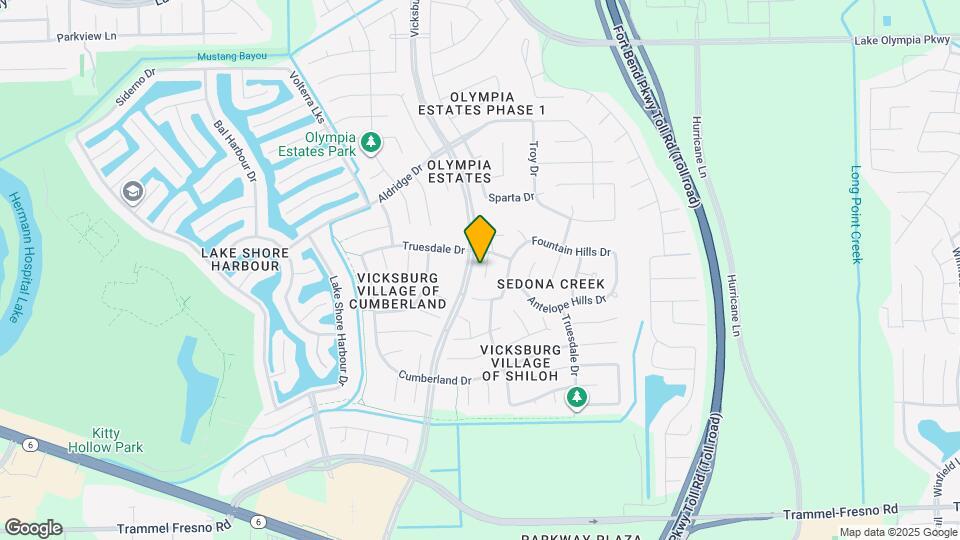 2810 Powell Springs Ct Map and Location Details