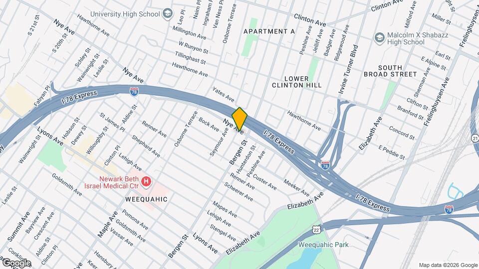 362 Chadwick Ave Map and Location Details