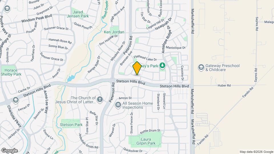 7724 Amberly Dr Mapa y Detalles de la Ubicación