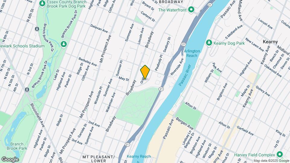 41 Hinsdale Pl Mapa y Detalles de la Ubicación