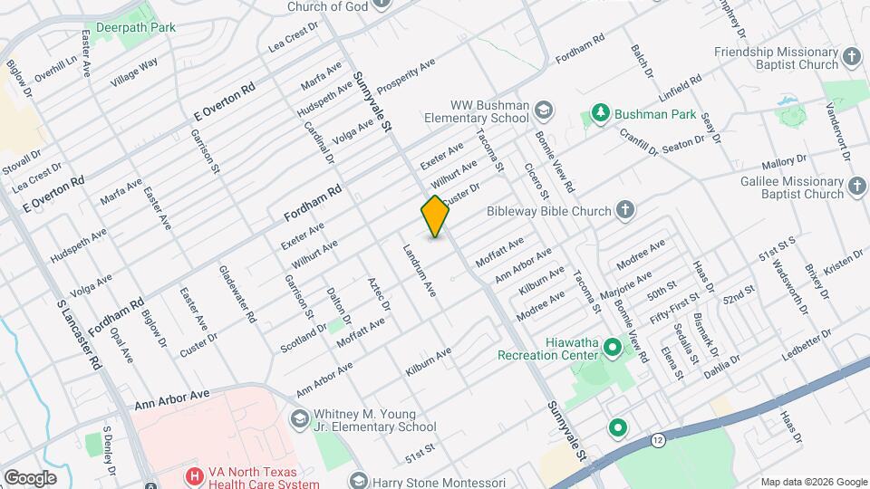 2656 Locust Ave Mapa y Detalles de la Ubicación