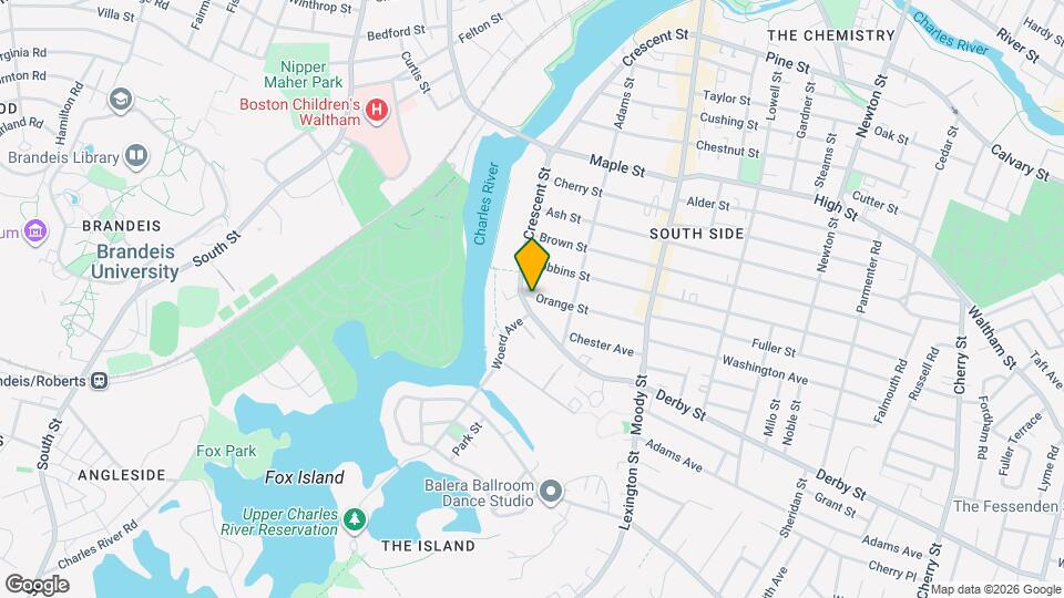 12 Orange St Map and Location Details