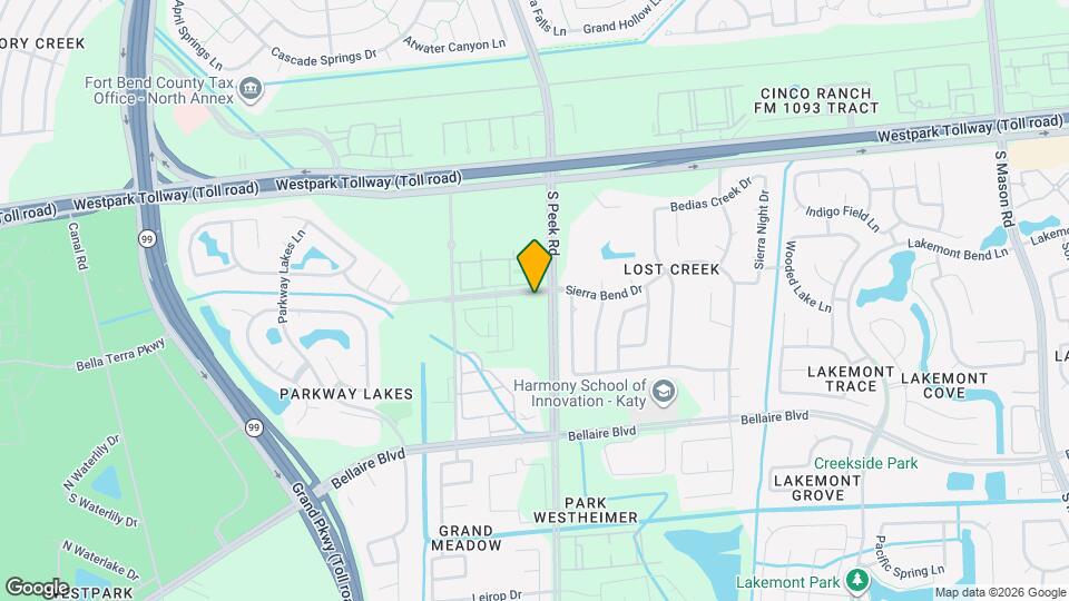 7307 Hadley Mdw Ln Map and Location Details