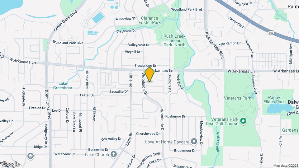 4401 Woodhill Dr Map and Location Details