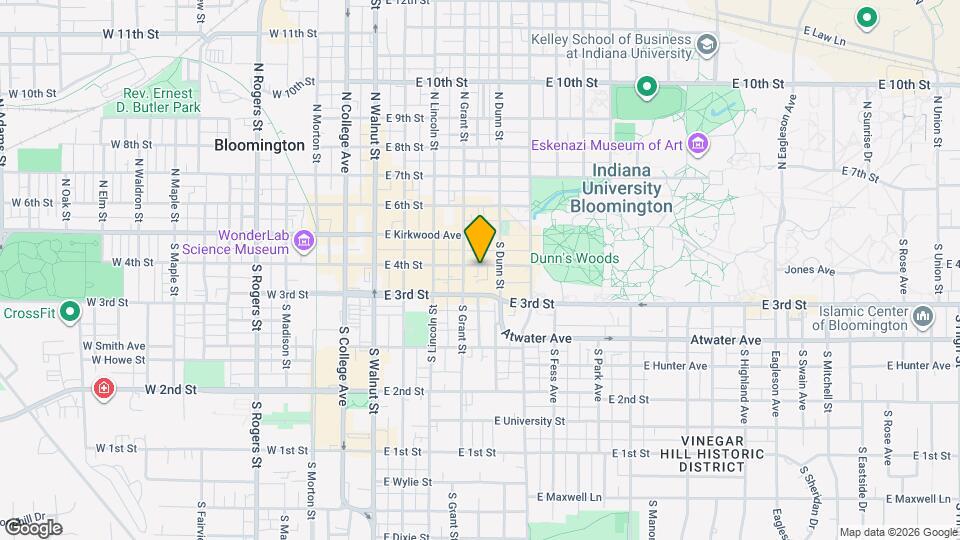 412 E 4th St, Unit 1 Mapa y Detalles de la Ubicación