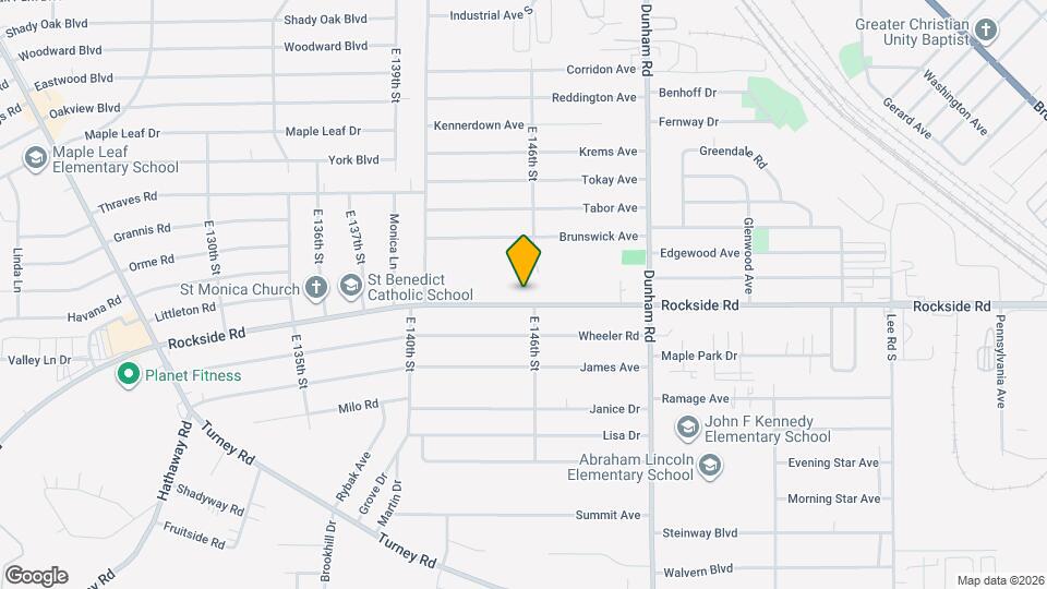 14509 Rockside Rd Map and Location Details