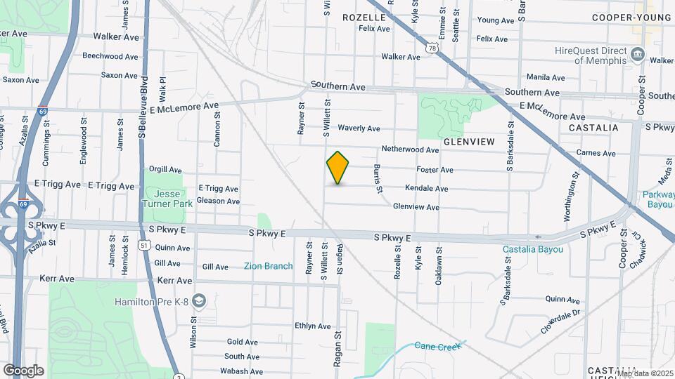 1583 Kendale Ave Map and Location Details