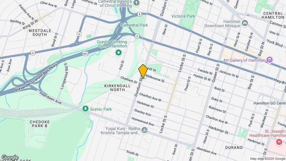 211 Dundurn St S Map and Location Details