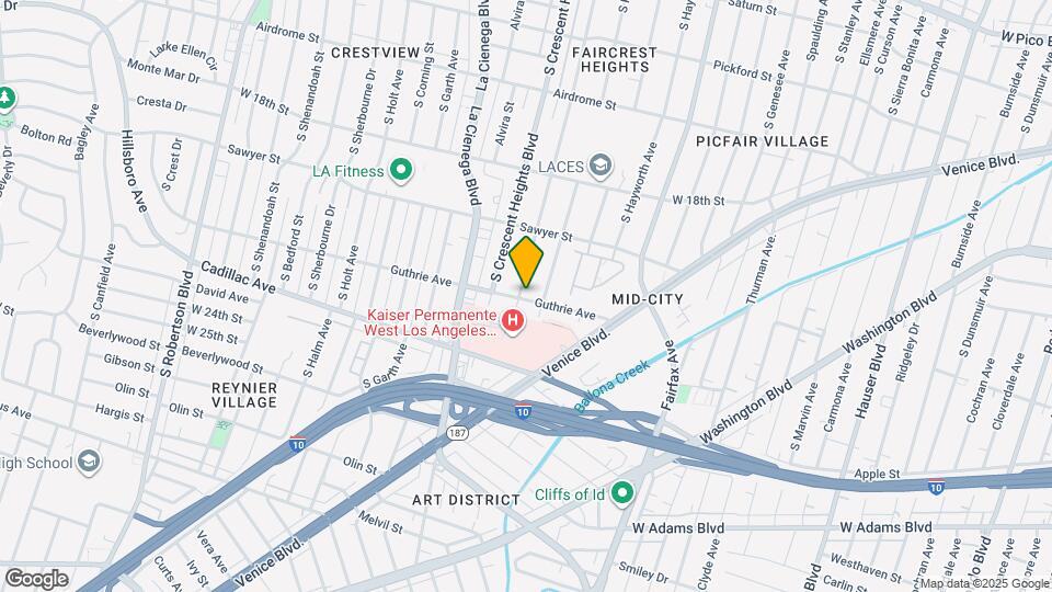 1972 Stearns Dr Map and Location Details