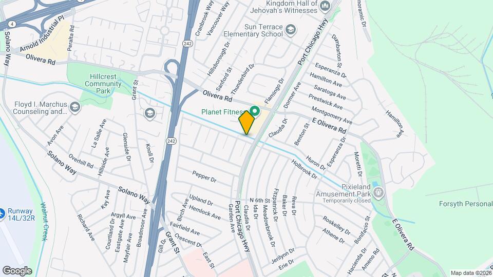 2461 Gehringer Dr Map and Location Details