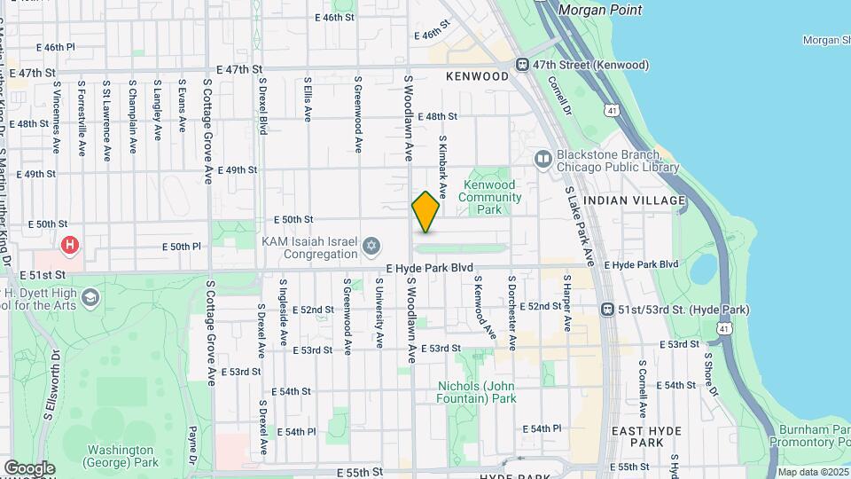 1216 E Madison Park Map and Location Details