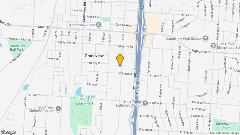 13206 15 St Mapa y Detalles de la Ubicación