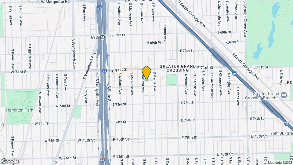 7145-49 S Indiana Ave Map and Location Details