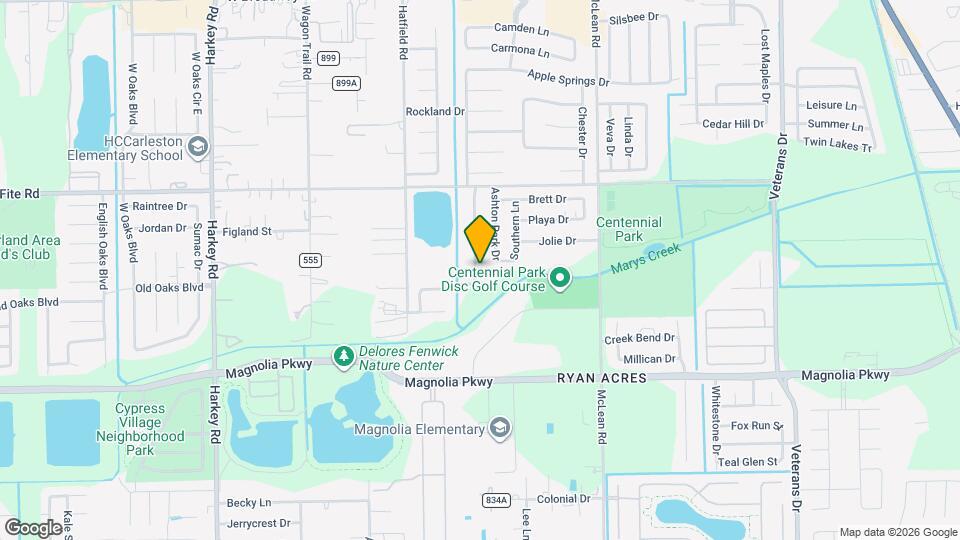 3121 Centennial Village Dr Mapa y Detalles de la Ubicación
