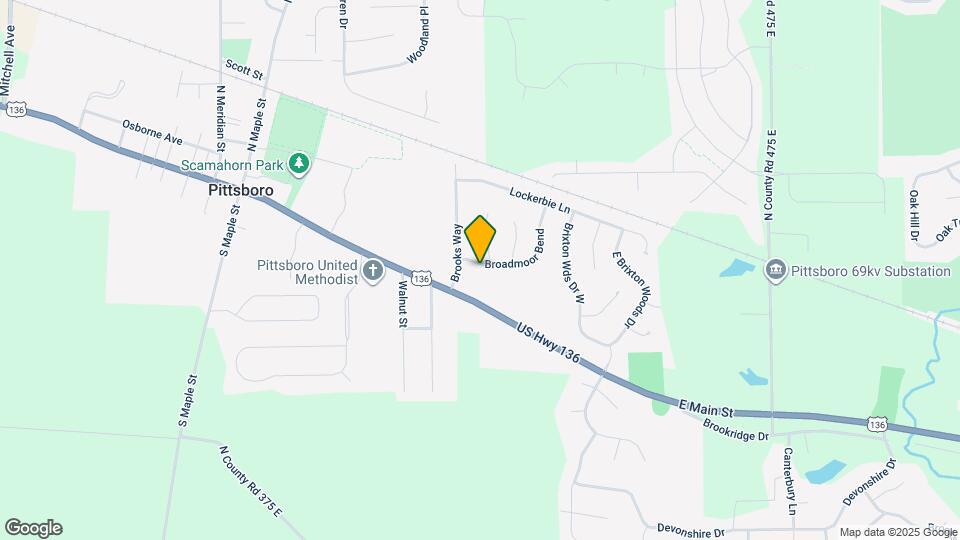 127 Broadmoor Bend Map and Location Details