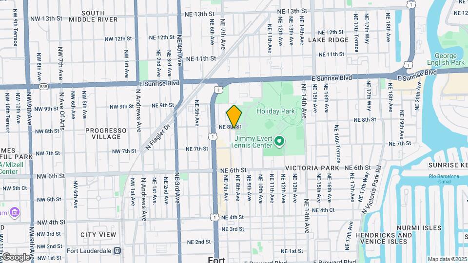 742 NE 7th Ave Mapa y Detalles de la Ubicación