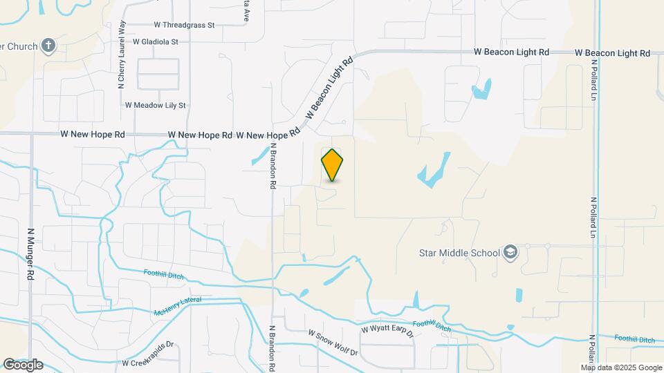 10496 W Garganey Dr Map and Location Details