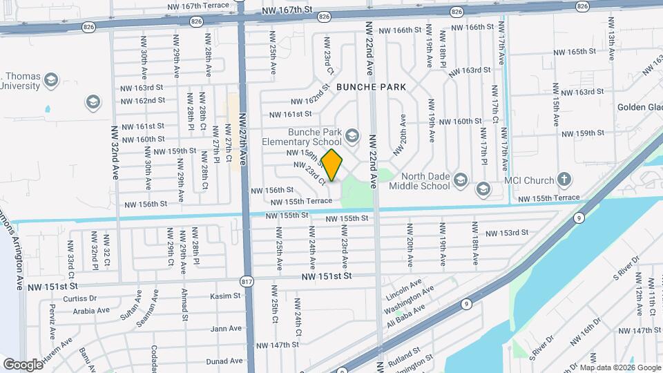 15601 NW 158th St Map and Location Details