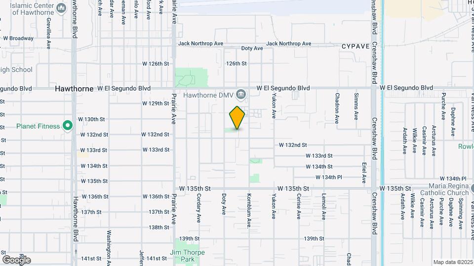3729 W 132nd St Map and Location Details