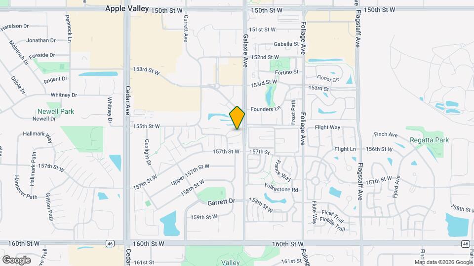 15563 Garnet Way Map and Location Details