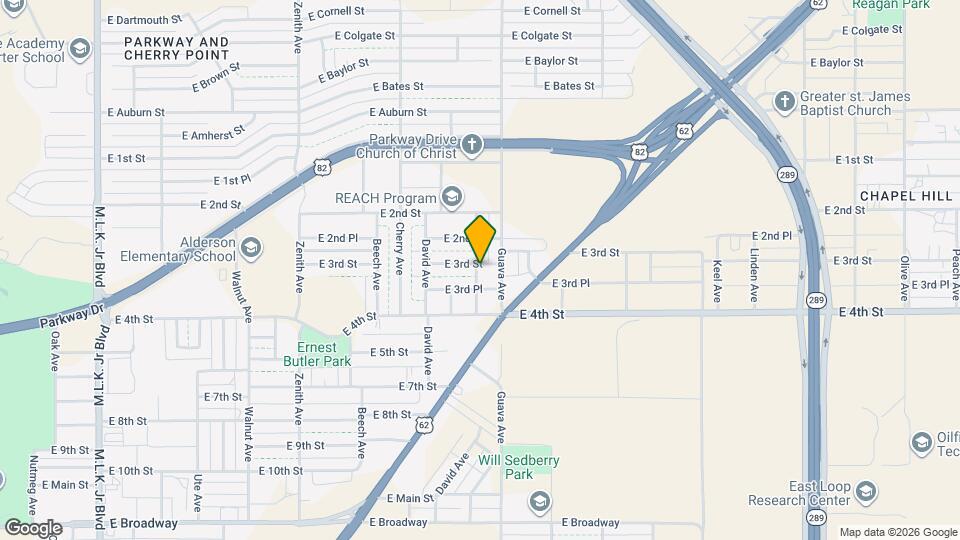 3202 E 3rd St Map and Location Details