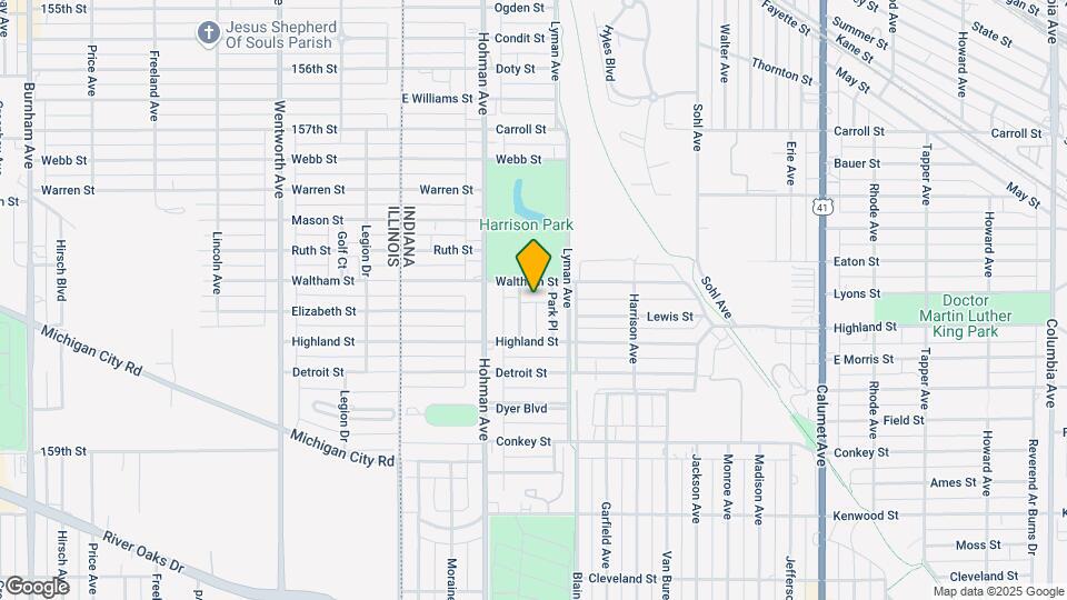 Harrison Park Townhomes Mapa y Detalles de la Ubicación