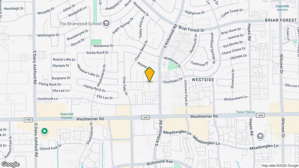 11817 Southlake Dr Map and Location Details