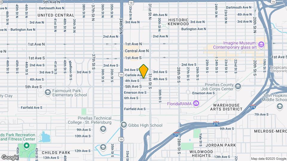 3139 4th Ave S Map and Location Details