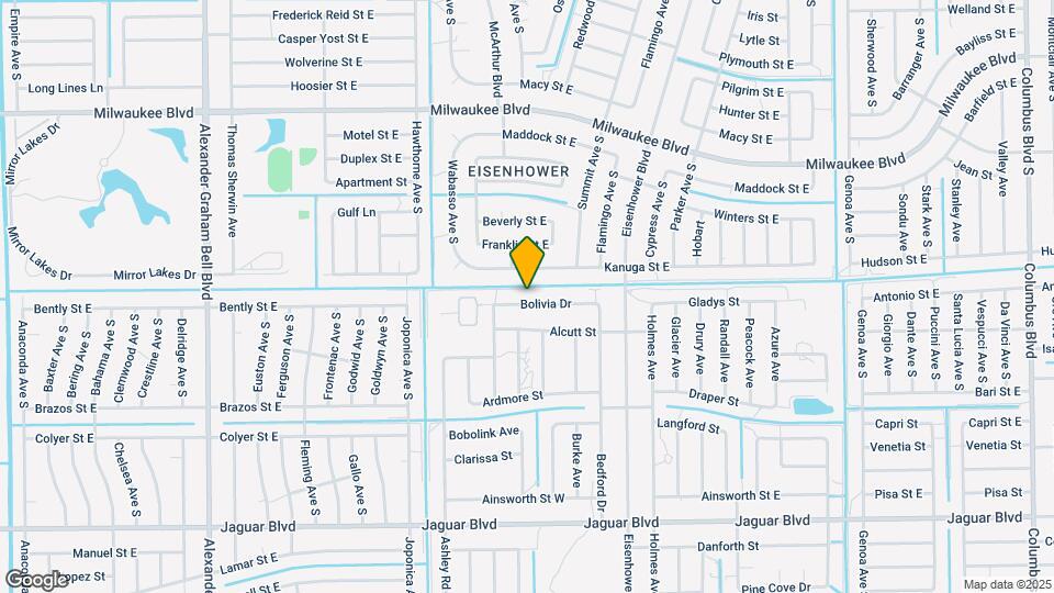 929 Bolivia Dr Mapa y Detalles de la Ubicación