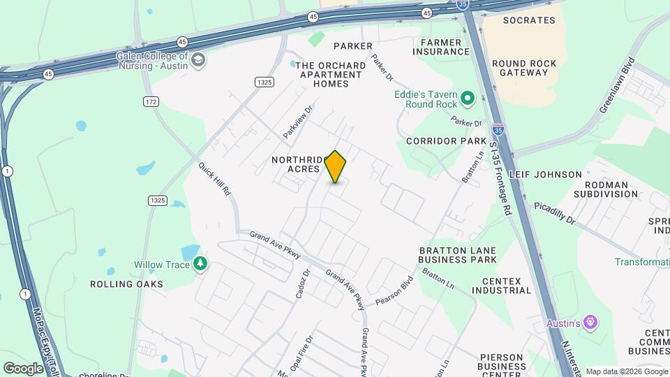 16309 McAloon Way Map and Location Details