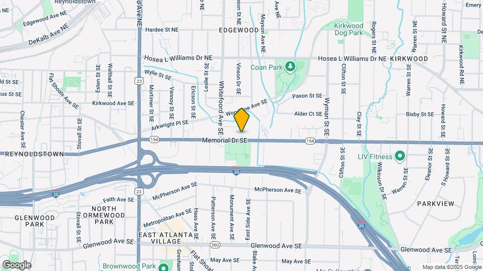 1434 Walker Pl SE Map and Location Details