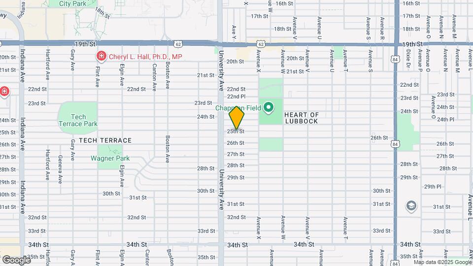 2423 25th St Map and Location Details