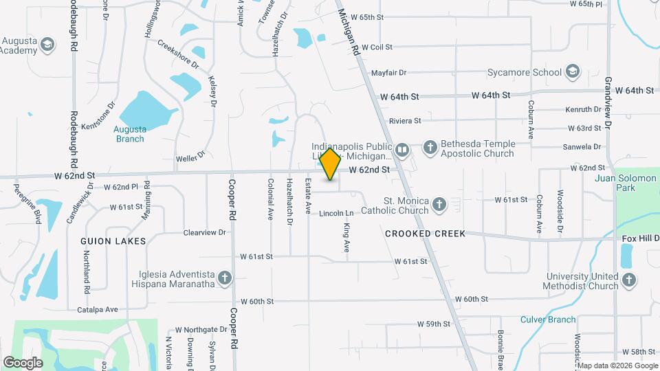 2612 Springfield Dr Map and Location Details