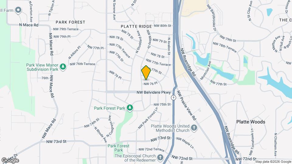 6928 NW 76 Pl Map and Location Details