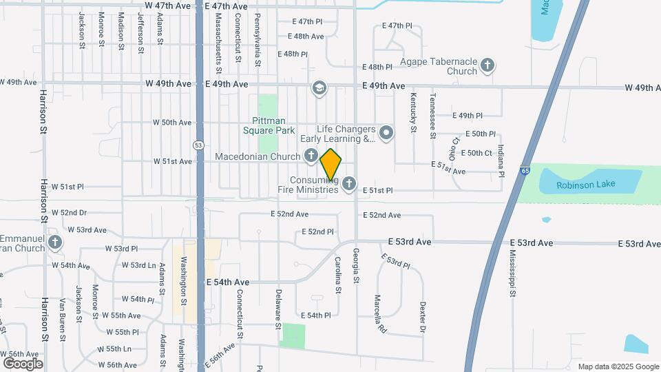 5160 Carolina St Map and Location Details