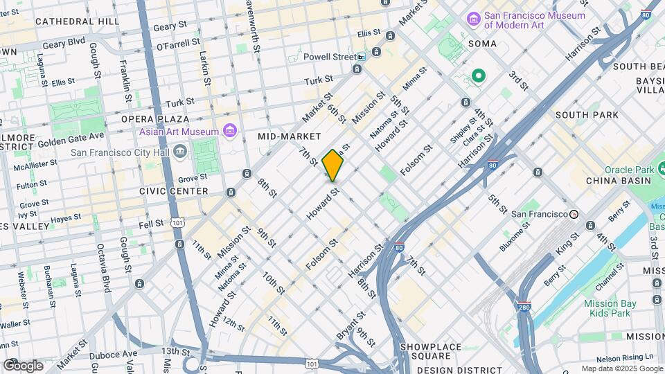 190 7th St Map and Location Details