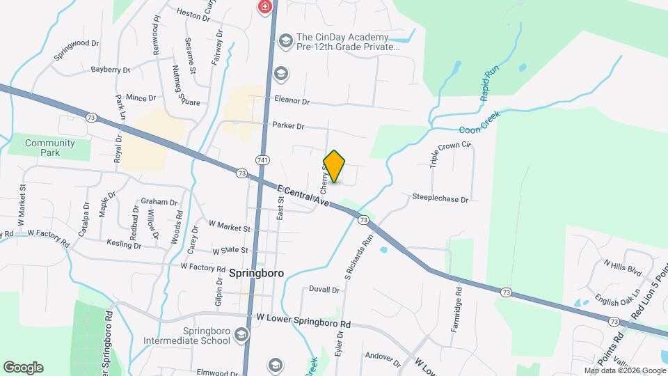 120 Cherry St Map and Location Details