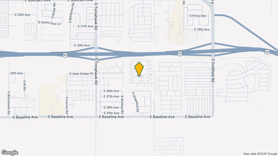 3454 S Bowman Rd Map and Location Details