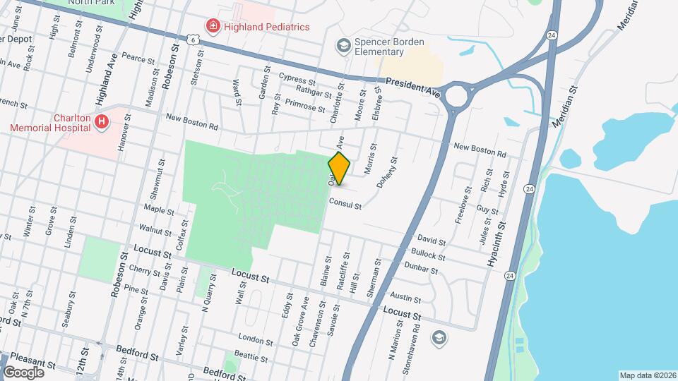 25 Saxon St Map and Location Details