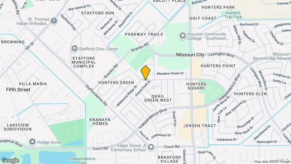 1826 Grand Park Dr Map and Location Details