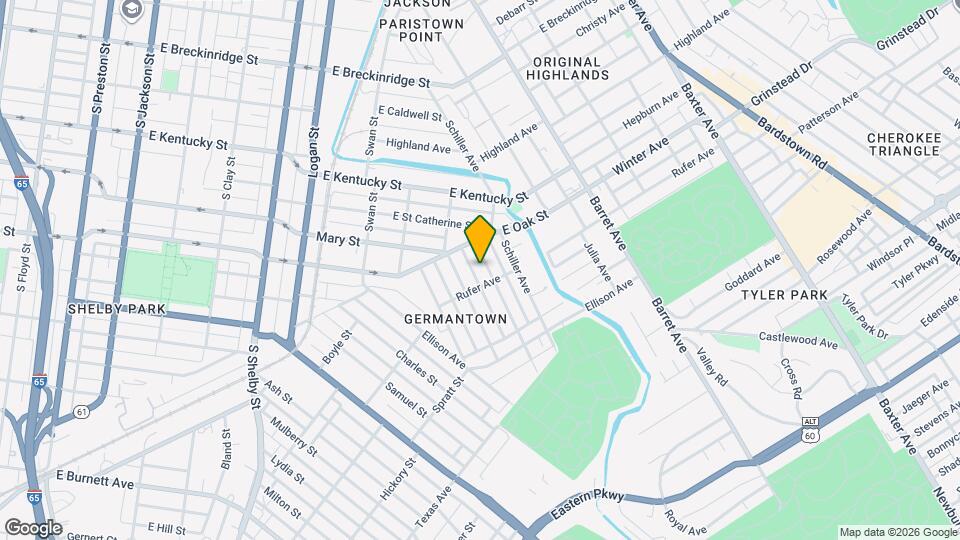 1124 Rammers Ave Map and Location Details