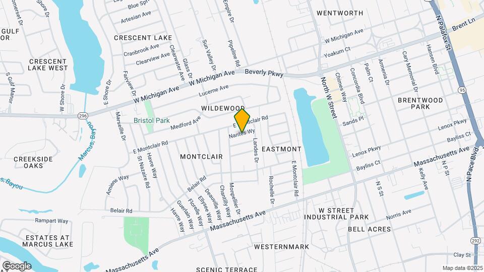 849 Nantes Way Map and Location Details