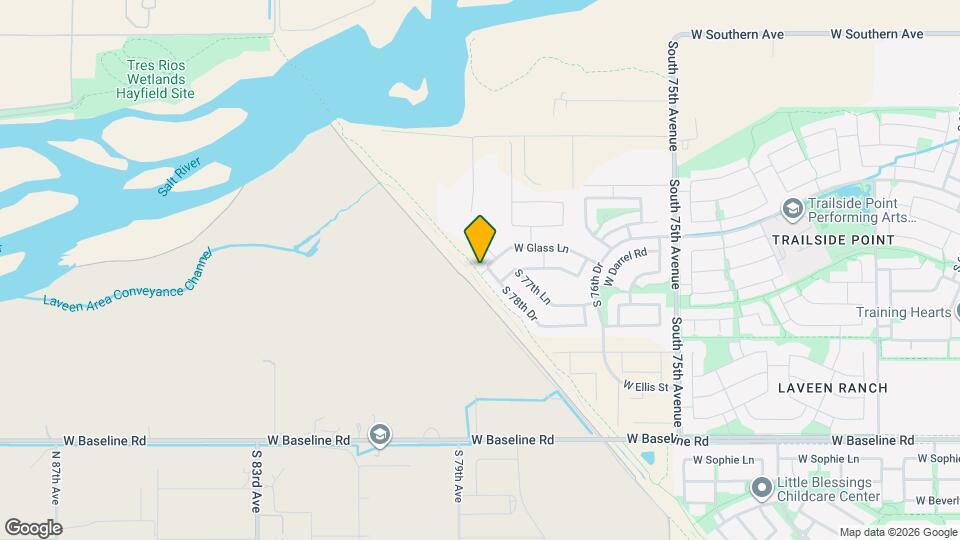 6906 S 78th Dr Map and Location Details