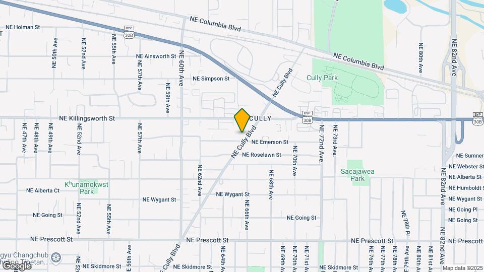 5309 NE Cully Blvd Map and Location Details