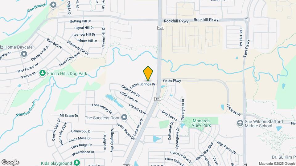 14524 Logan Springs Dr Map and Location Details
