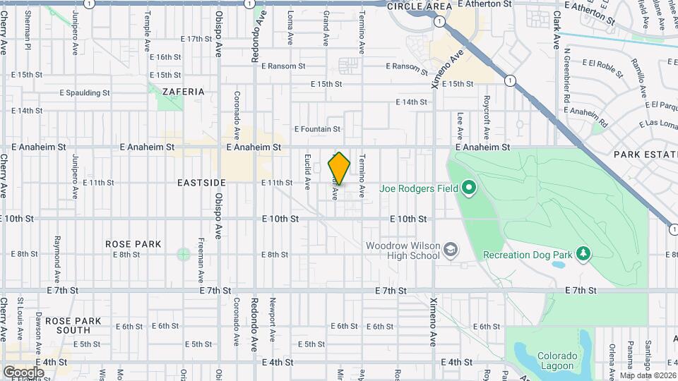 1076 Mira Mar Ave Map and Location Details