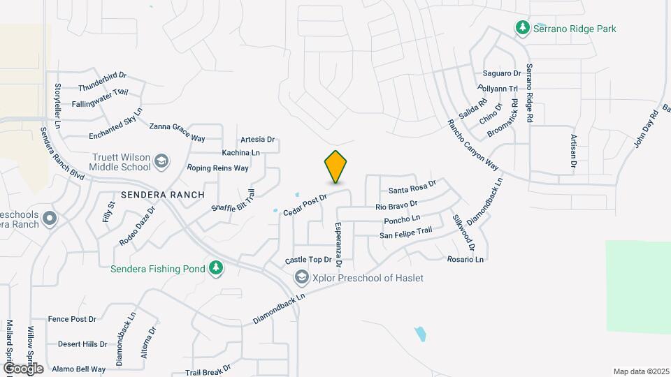 14325 Cedar Post Dr Mapa y Detalles de la Ubicación