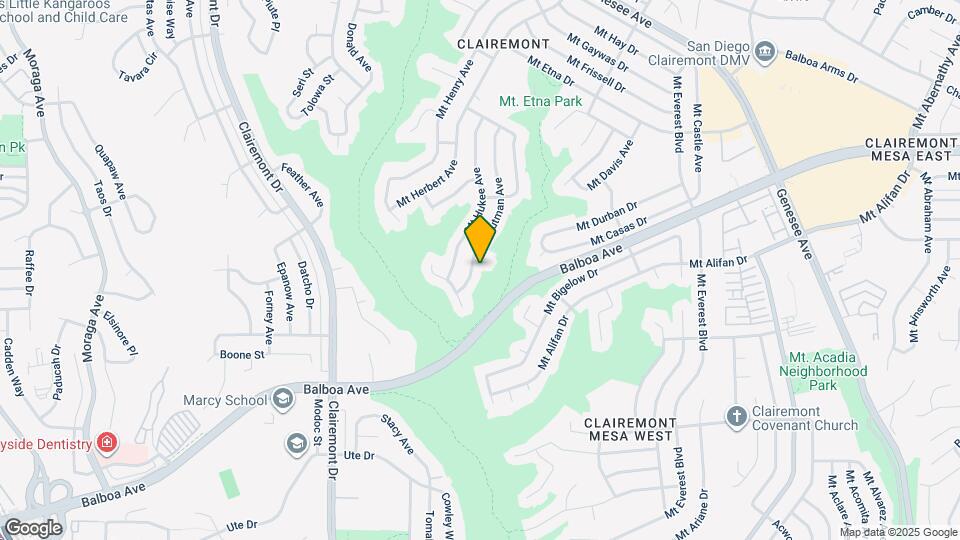 4159 Mt Putman Ave Map and Location Details